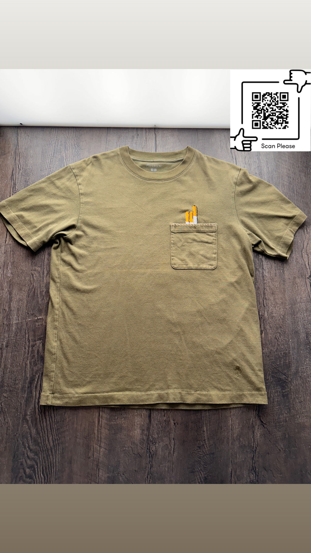 "Loosie Shirt" 1of1 Embroidered T