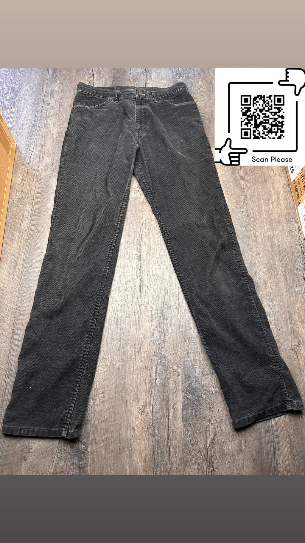 "The First Murder" 1of1 Embroidered Corduroy Jeans