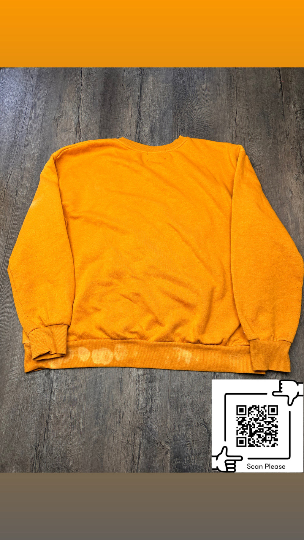 "EffuEffu" 1 of 1 Upcycled Sweatshirt