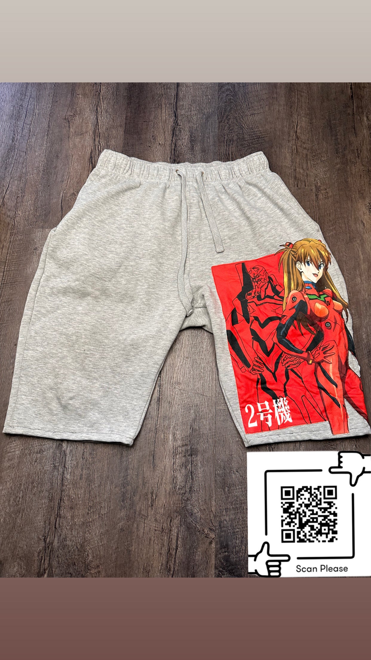 "The Goddess of war" 1of1 Upcycled Shorts